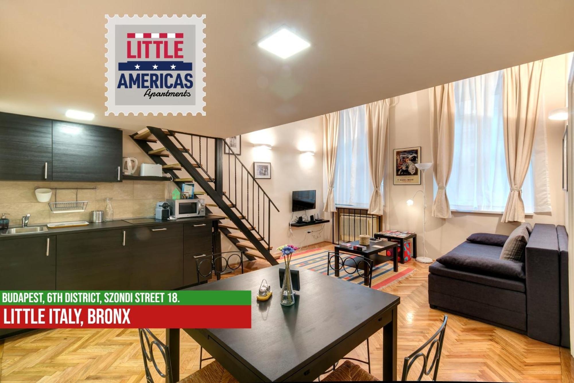 Little Italy Bronx Apartment บูดาเปสต์ ภายนอก รูปภาพ